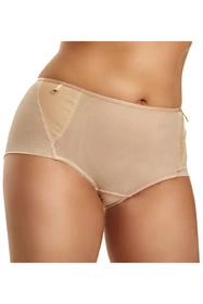 Nessa Clarisse Straps N02 Majtki wysokie figi, beżowy