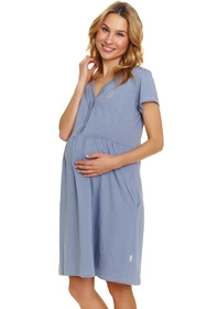 Doctor Nap TCB.5336 Nocna koszula, sky blue