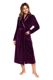 Doctor Nap SWA.1078 Nocna szlafrok, burgundy