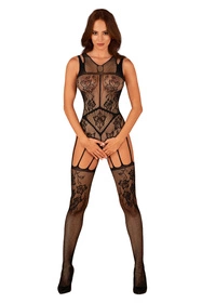 Obsessive Bodystocking F239 Body bodystocking, czarny