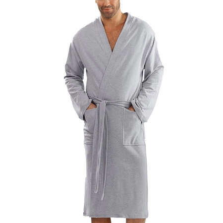 Dkaren Harry Nocna szlafrok, szary