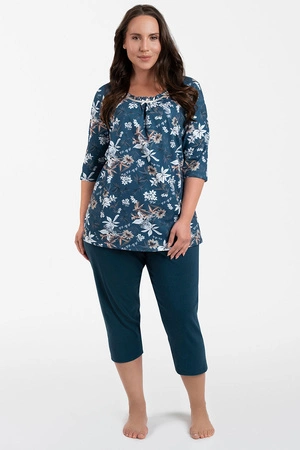 Italian Fashion Hariet r.3/4 sp.3/4 Nocna piżama, morski/druk