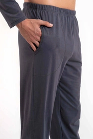 Italian Fashion Lars dł.r. dł.sp. Nocna piżama, grafit