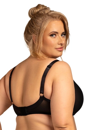 Nessa Salma crop top Biustonosz miękki, czarny