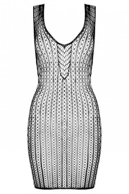 Passion BS097 Nocna koszulka, black