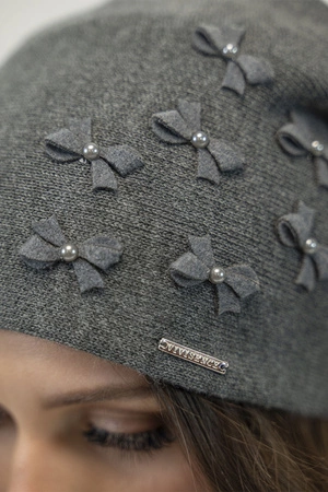 Vivisence 7089 Nakrycie głowy czapka, grafitowy