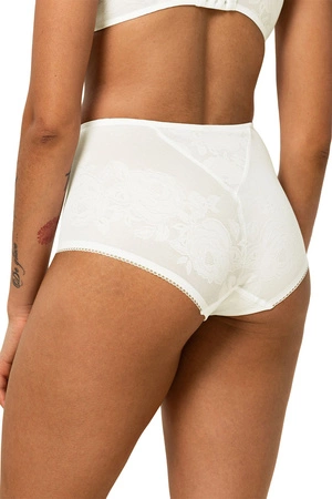 Triumph 10207231 Wild Rose Sensation Maxi Majtki wysokie figi, 00GZ-silk white