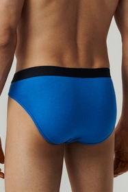 Atlantic 5SMP-004 5-pack Majtki slipy, zielony/granat/niebieski/indygo/ciemnoniebieski