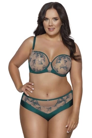 Ava 2088 Rafia Maxi Biustonosz miękki, emerald