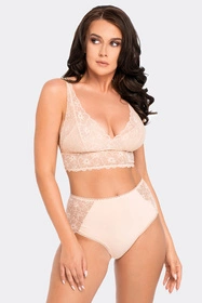Babell BBL 190 Majtki wysokie figi, beżowy