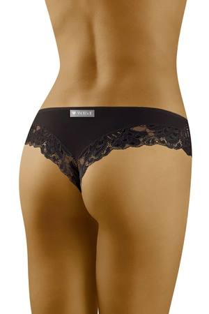 Wol-Bar Diamond 3503 Majtki szorto-stringi, czarny