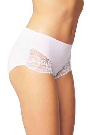 Vivisence 4008 3-pack Majtki wysokie figi, biały/beżowy/czarny