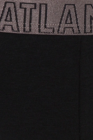 Atlantic MP-1573 Majtki slipy, czarny