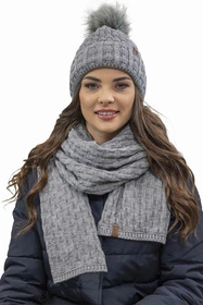 Vivisence 7015 Nakrycie głowy czapka, jasnoszary