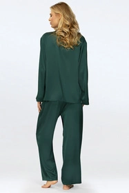 Dkaren Amina-Kpl Nocna piżama, zielony