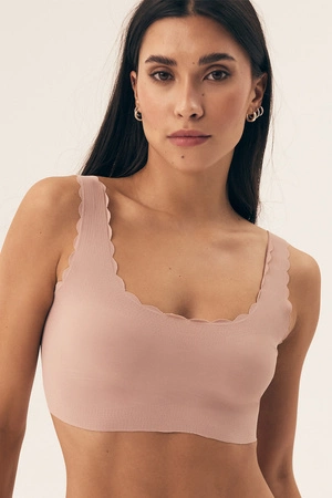 Henderson Neony 42840 Biustonosz braletka, 39X zgaszony róż