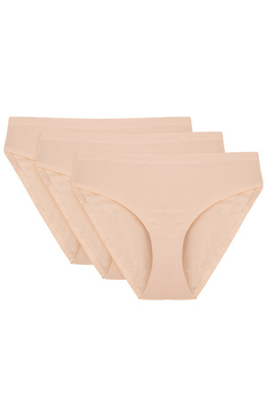Vivisence 4011 3-pack Majtki figi, be�owy