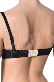 Julimex BA-03 2-rzędowy Akcesoria do biustonosza przedłużacz obwodu, beż