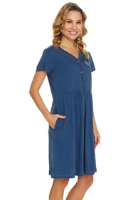 Doctor Nap TCB.5336 Nocna koszula, deep blue
