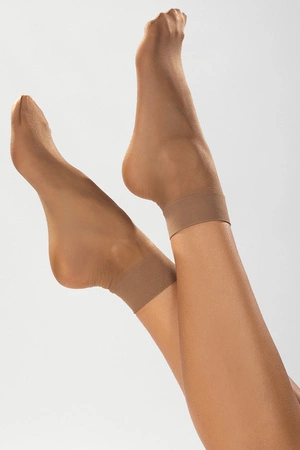 Vivisence 8300 3-pack Classic 20 DEN Wyrób pończoszniczy skarpetki, beige