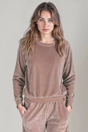 Vivisence 9005 Bluza nierozpinana, beżowy