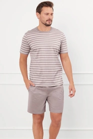 Italian Fashion Bert kr.r. kr.sp. Nocna piżama, cappuccino