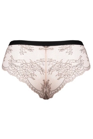 Unikat Atina Majtki szorty, beż-czarny