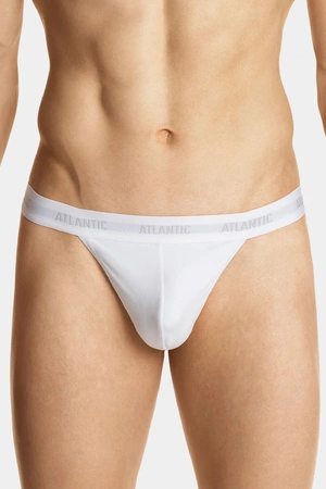 Atlantic MP-1572 Sport string Majtki stringi, biały