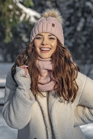 Vivisence 7103 Szalik lub apaszka komin, pudrowy róż