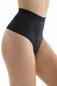 Gabriella String High Waist Modelling Code 1212 Majtki stringi modelujące, black