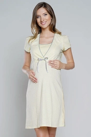 Italian Fashion Felicita kr.r. Nocna koszula, żółty