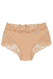 Wol-Bar Diamond 3515 Majtki wysokie figi, beżowy