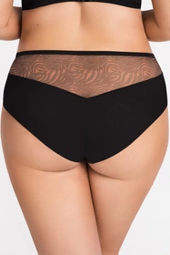 Gorsenia K880 Gisel Majtki figi, czarny