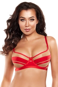 Axami V-10501 Biustonosz miękki, czerwony