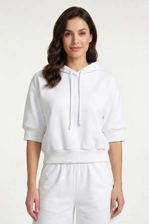 Vivisence 9008 Bluza nierozpinana, biały