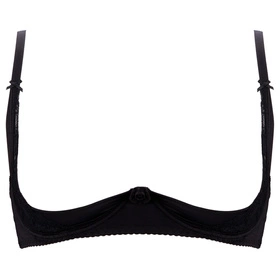 Axami V-6091 Manolo Biustonosz półbiustonosz, czarny