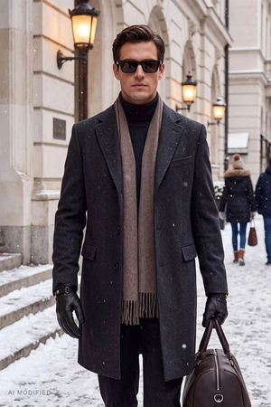 Vivisence MR7204 Rękawiczki skórzane, black