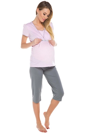 Italian Fashion Felicita kr.r. sp.3/4 Nocna piżama, róż