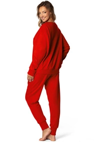 Dkaren DK-K-B7 Komplet bluza+spodnie, czerwony