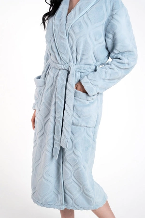 Italian Fashion Morena dł.r. Nocna szlafrok, j.niebieski