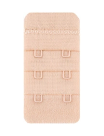 Julimex BA-03 2-rzędowy Akcesoria do biustonosza przedłużacz obwodu, beż