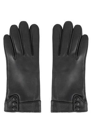 Vivisence 7211 Rękawiczki skórzane, black
