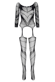Beauty Night Esmeralda BN6590 Body bodystocking, black