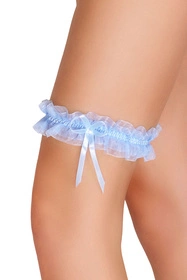 Julimex PW-03 Monako o świcie Wyrób pończoszniczy podwiązka, niebieski