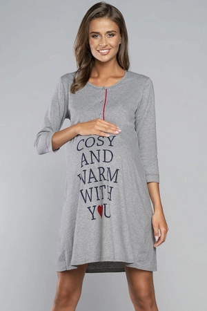 Italian Fashion Balsam r.3/4 Nocna koszula, melanż