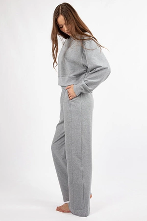 Dkaren DK-K-B23 Komplet bluza+spodnie, szary