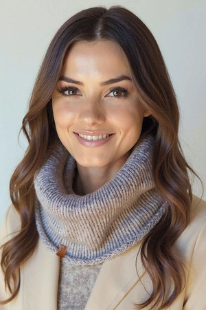 Vivisence 70115Kmpl Komplet czapka+komin, szary