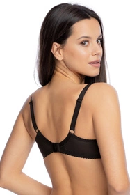 Gaia 1134 Keto Biustonosz półusztywniany, czarny