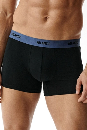 Atlantic 6SMH-004 6-pack Majtki bokserki, czarny