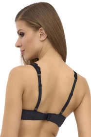 Lupo 2511 Biustonosz miękki, czarny